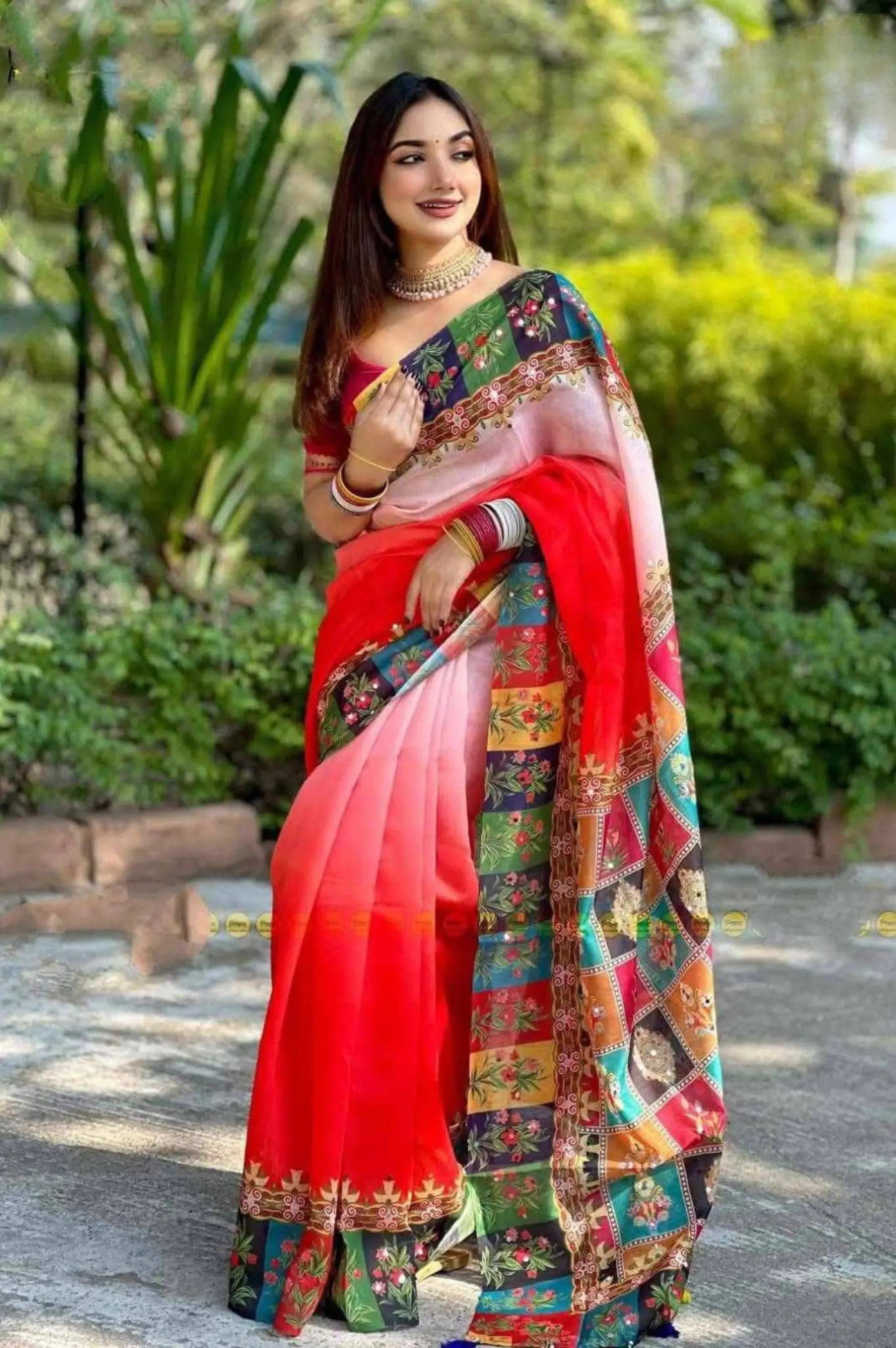 Premium Chanderi Silk Saree - Noor Xclusive (1)